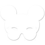 Masca de carnaval din hartie, pentru copii, 10 masti, 5 modele fotografia produsului View 2 S