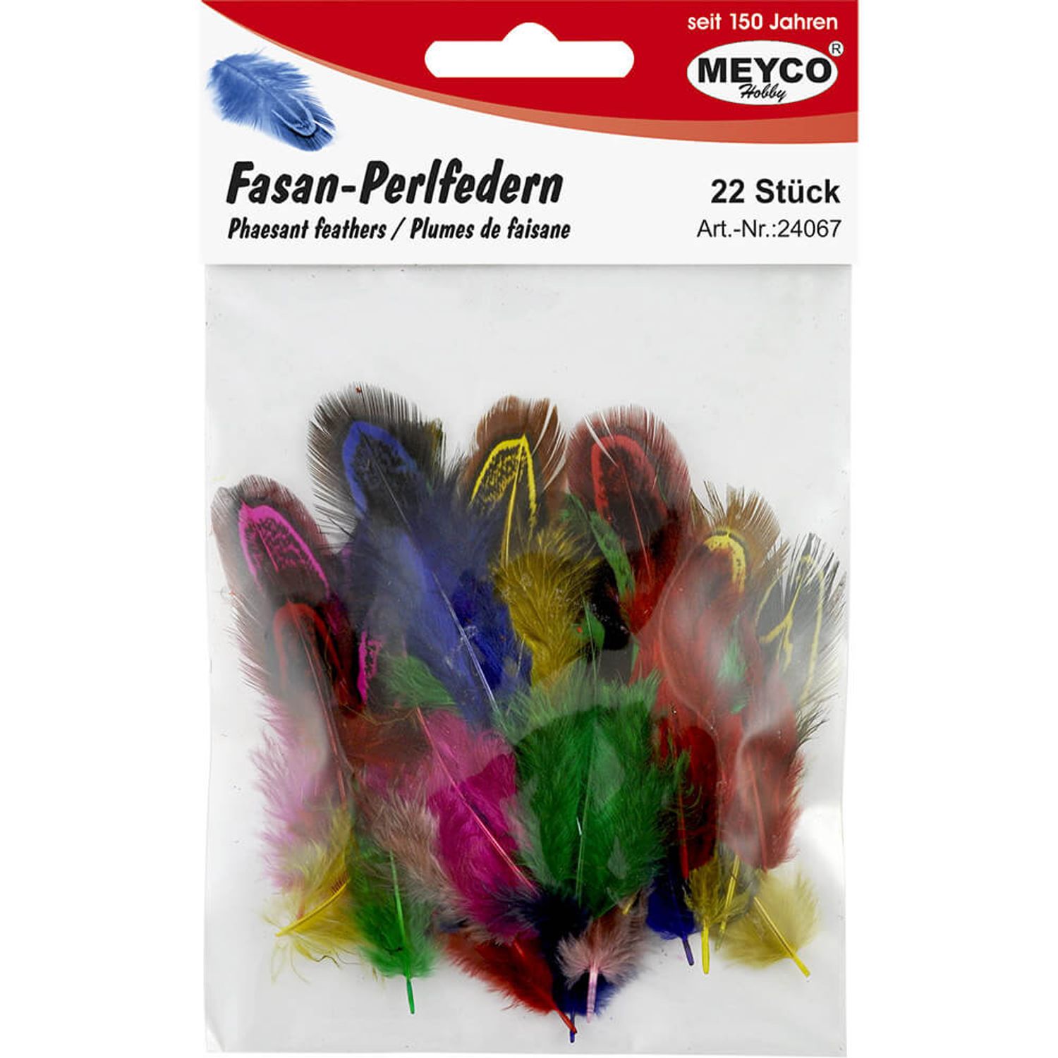 Set pene de fazan, culori asortate, 22 bucati fotografia produsului View 2 L