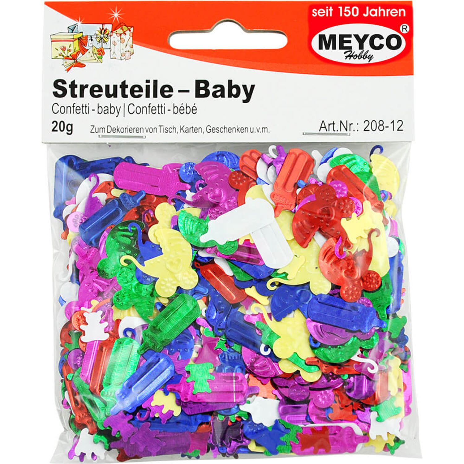 Set confetti baby, culori asortate, 20 gr fotografia produsului View 2 L