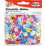 Set floricele multicolore pentru activitati craft, 20 gr fotografia produsului