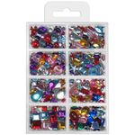 Mix semisfere colorate, 6-18mm, 30 gr, 600 buc fotografia produsului