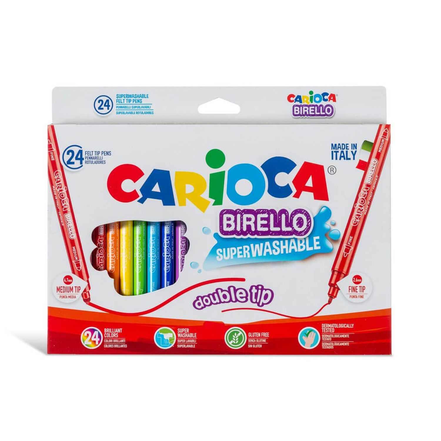 Carioci cu varf dublu, Carioca Birello 24 buc / set fotografia produsului