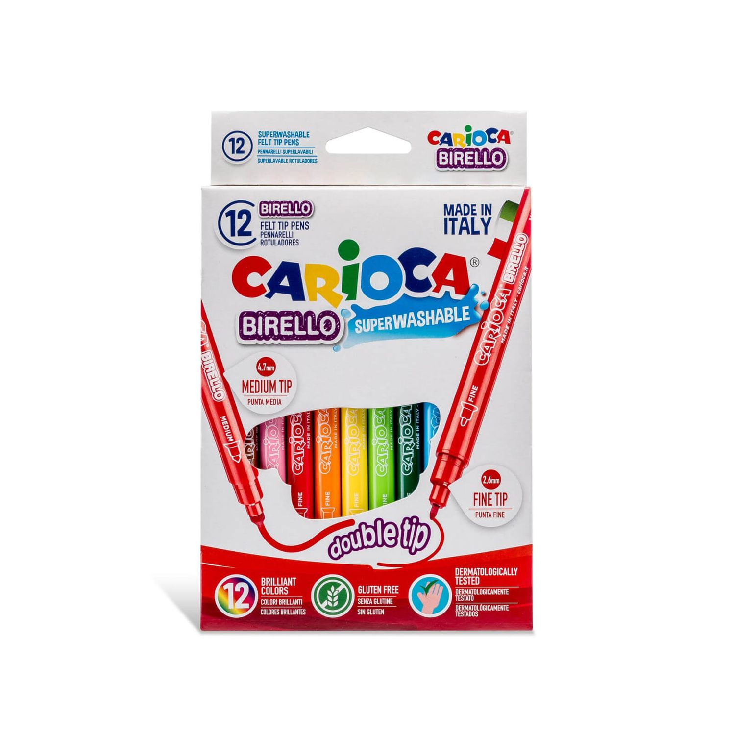 Carioci varf dublu, Carioca Birello 12 buc / set fotografia produsului