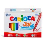Carioca Joy - super lavabila, varf subtire Set 24 culori diferite fotografia produsului