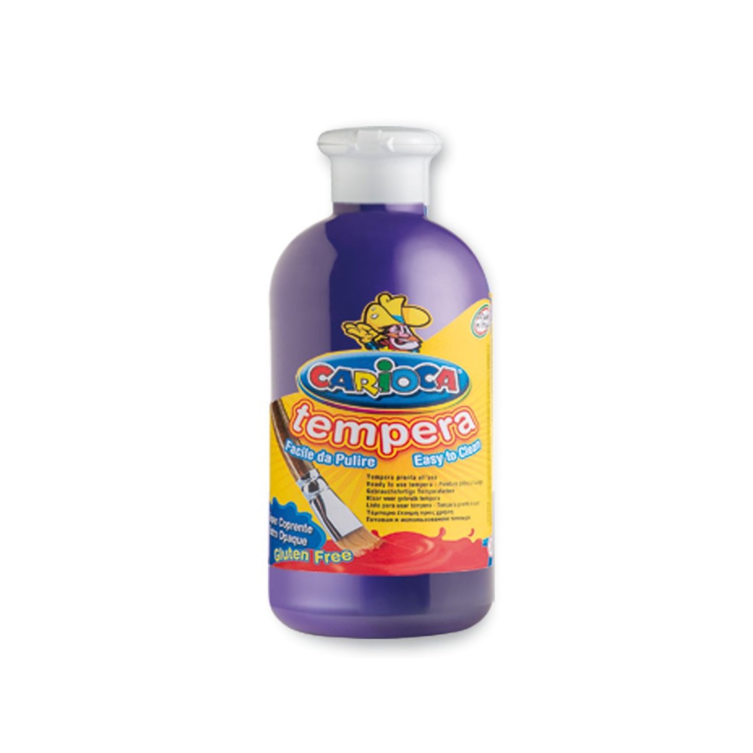 Acuarele Tempera lavabile, Carioca, 500 ml, mov fotografia produsului