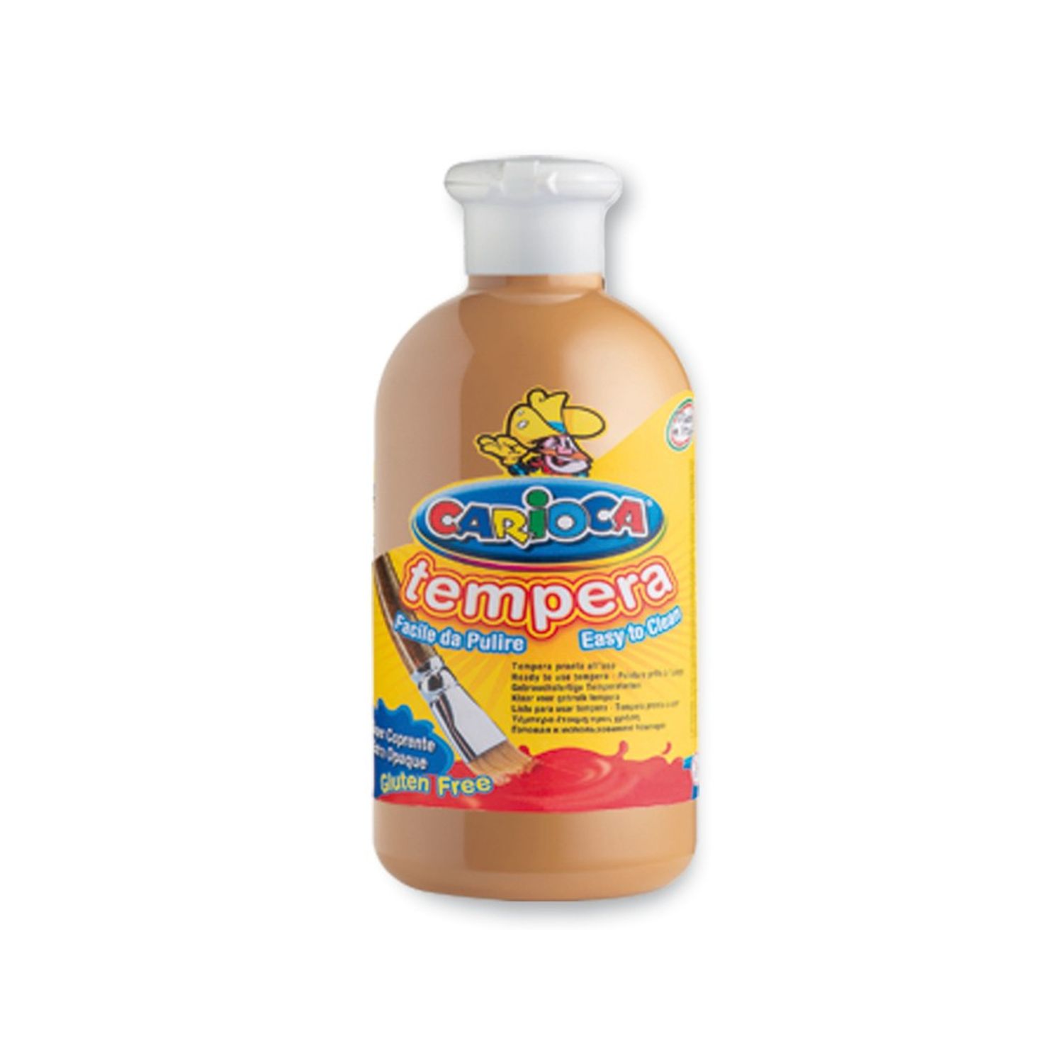 Acuarele Tempera lavabile, Carioca, 500 ml, bej fotografia produsului