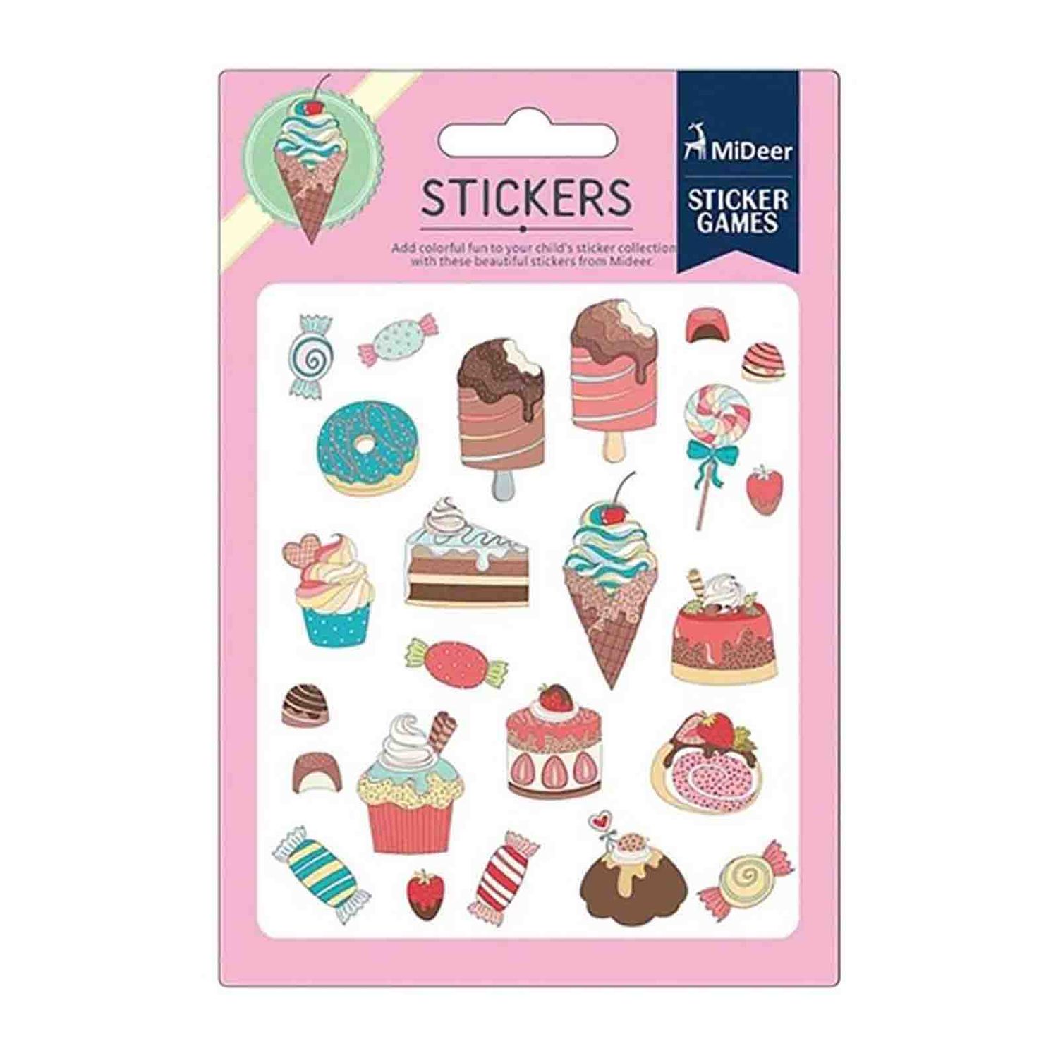 MIDEER - Stickere, model inghetata - elefant.ro