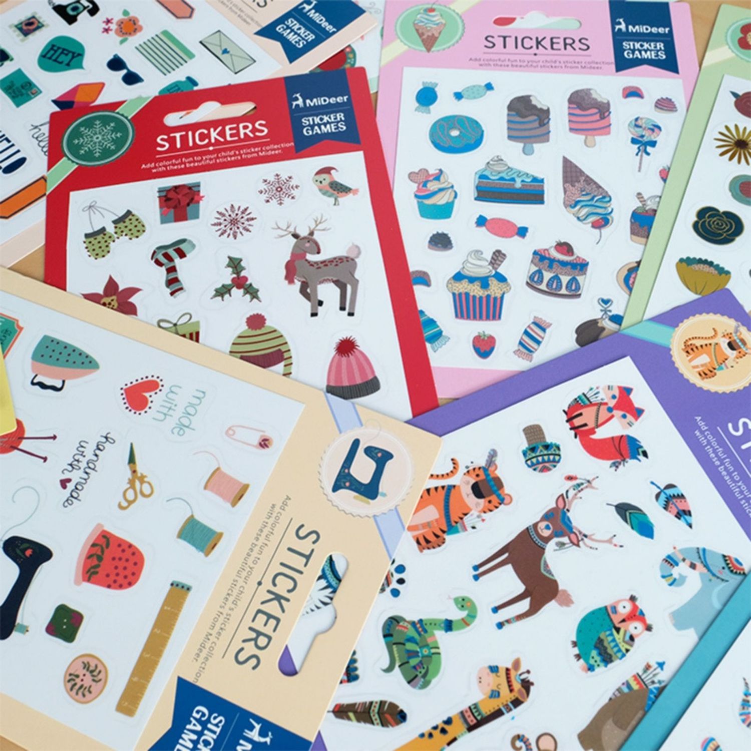 MIDEER - Stickere, model inghetata - elefant.ro