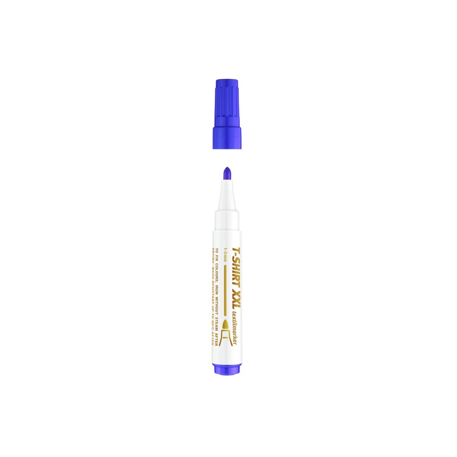 Marker ICO pentru textile, Albastru fotografia produsului