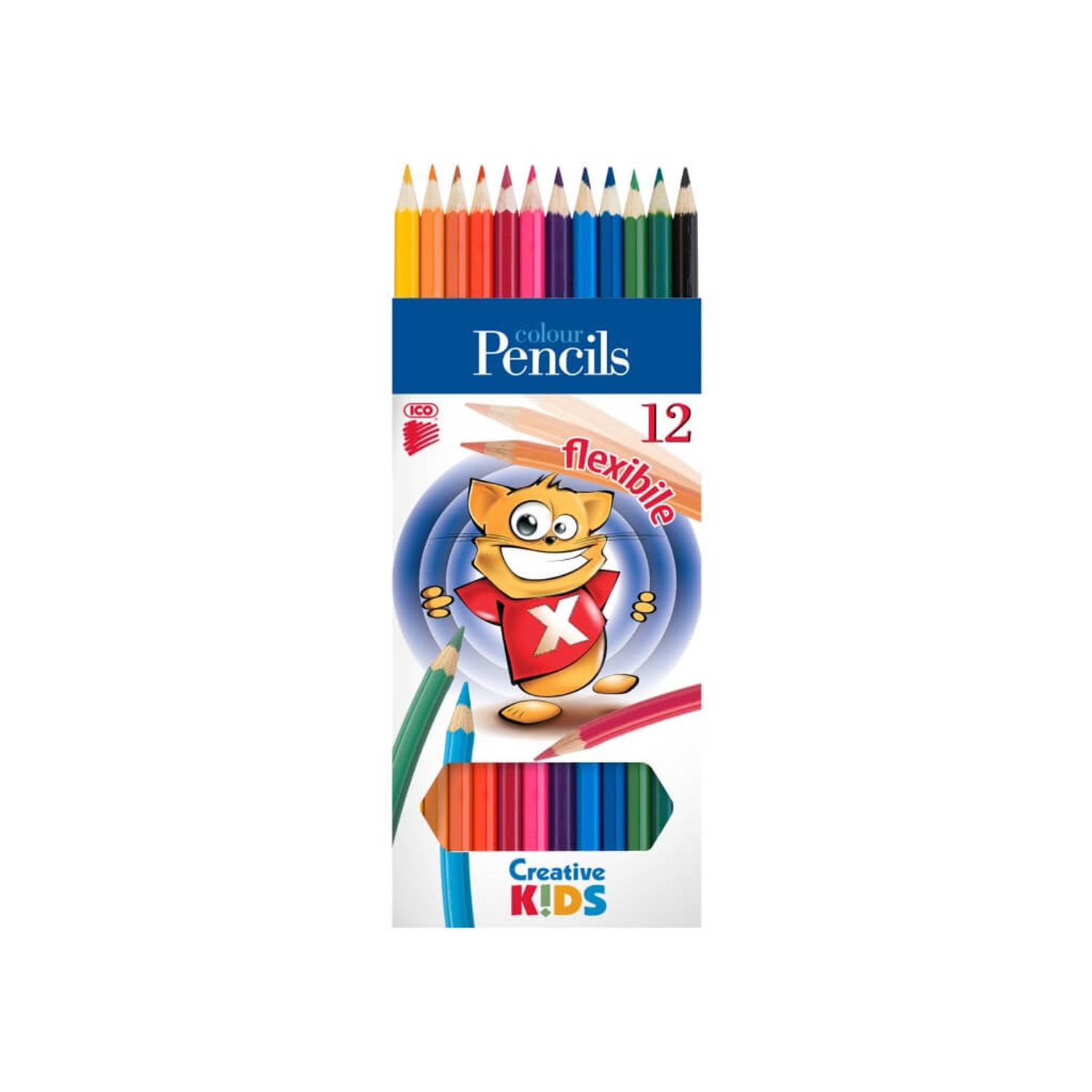 Creioane color flexibile Creative Kids fotografia produsului