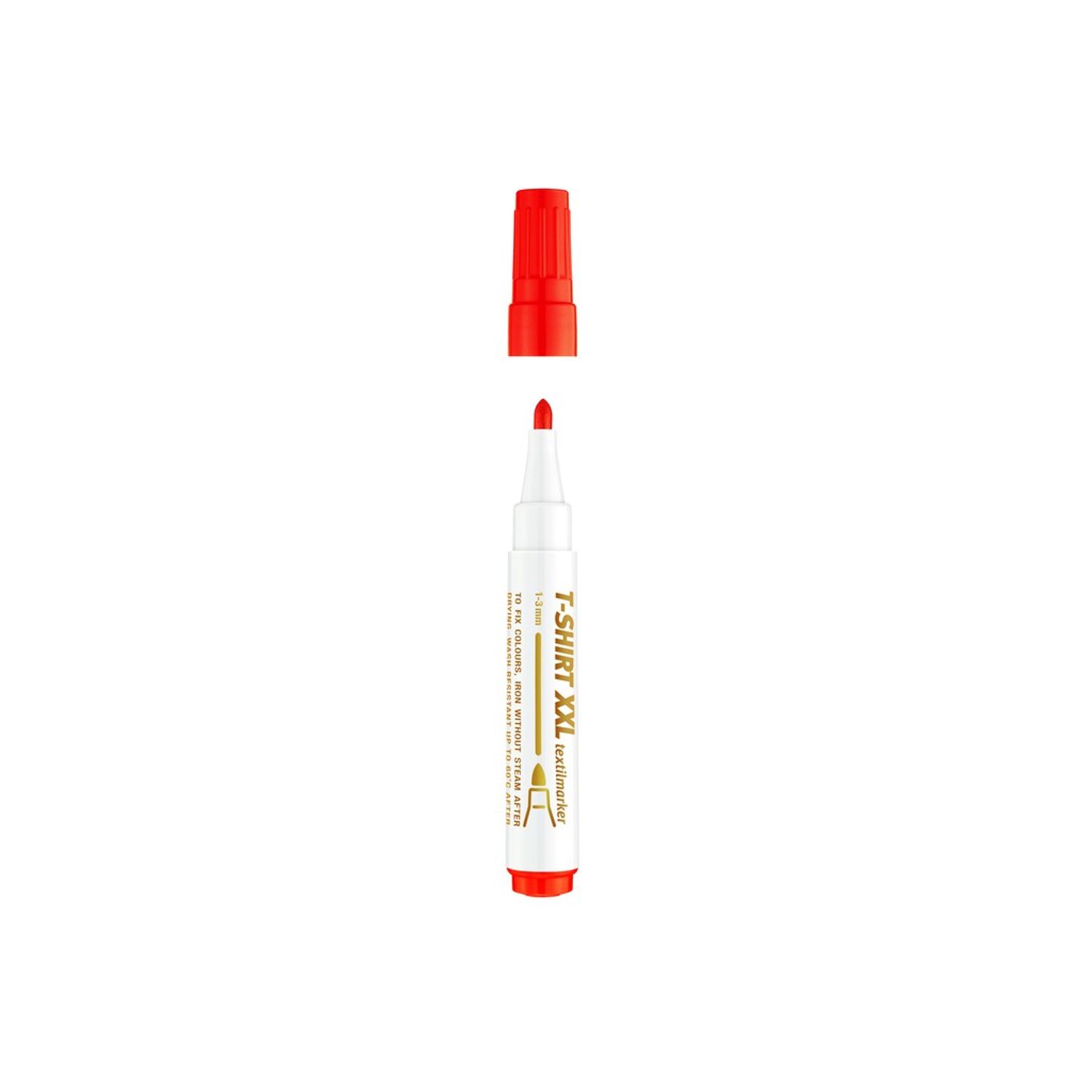 Marker ICO pentru textile, Rosu fotografia produsului