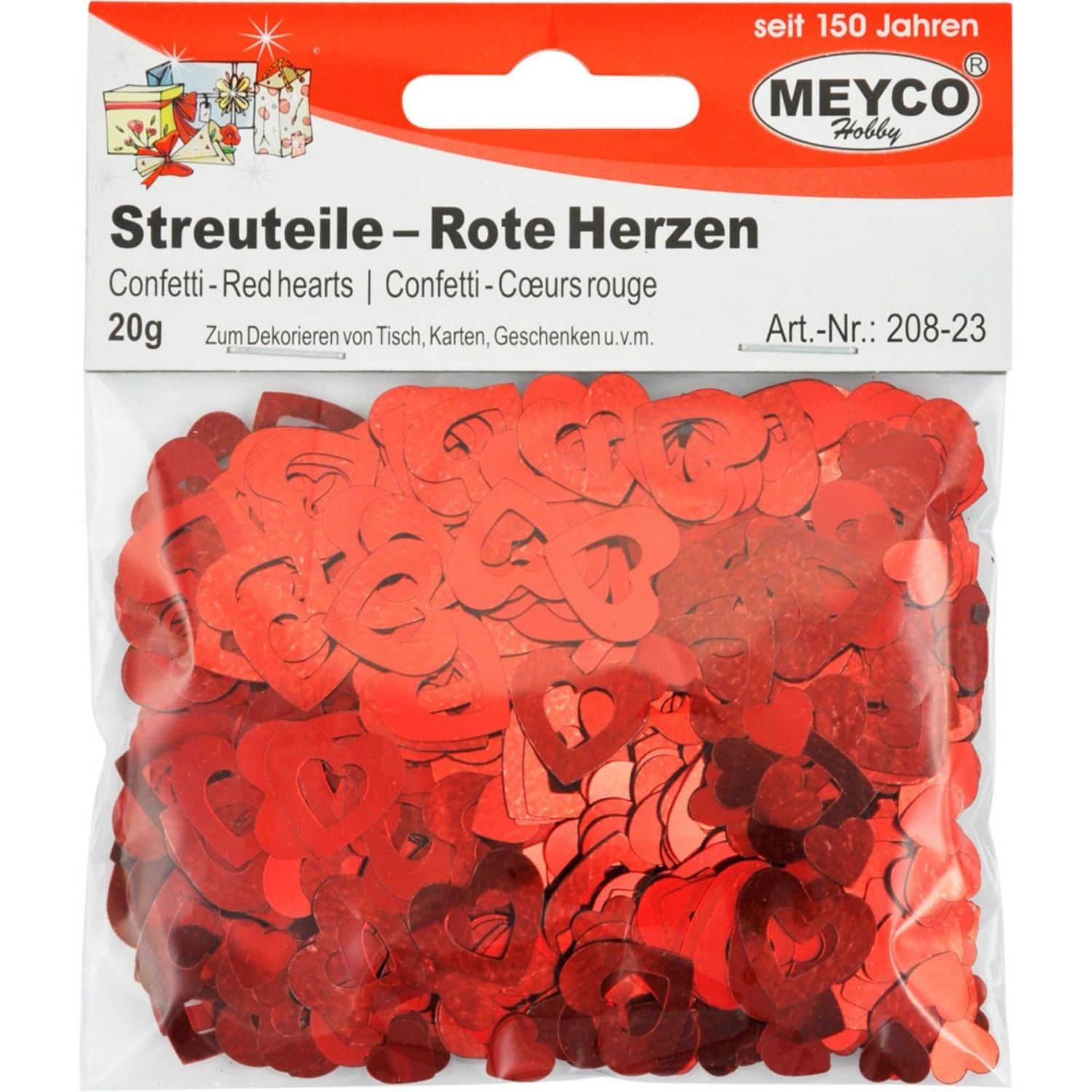 Set inimioare rosii pentru activitati craft,M208-23 fotografia produsului