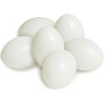 Ou din plastic nelacuit, gaurit pentru prindere, 60 mm x 45mm fotografia produsului