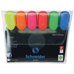 Set Textmarker Schneider Job 6 culori fotografia produsului