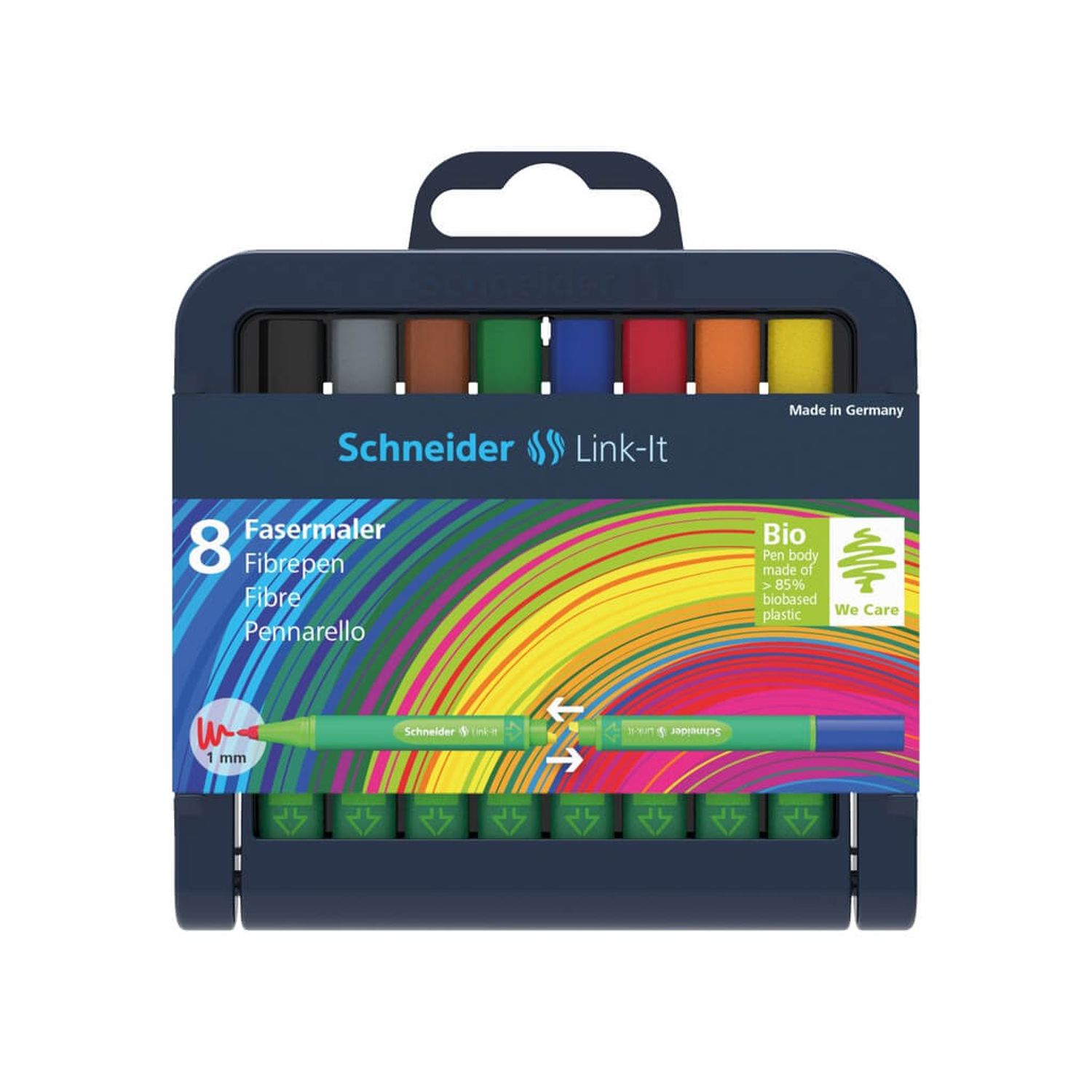 Set Liner Schneider Link-It 1,0 mm, 8 culori fotografia produsului