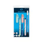 Set stilou si roller Schneider Zippi, Menta/portocaliu fotografia produsului