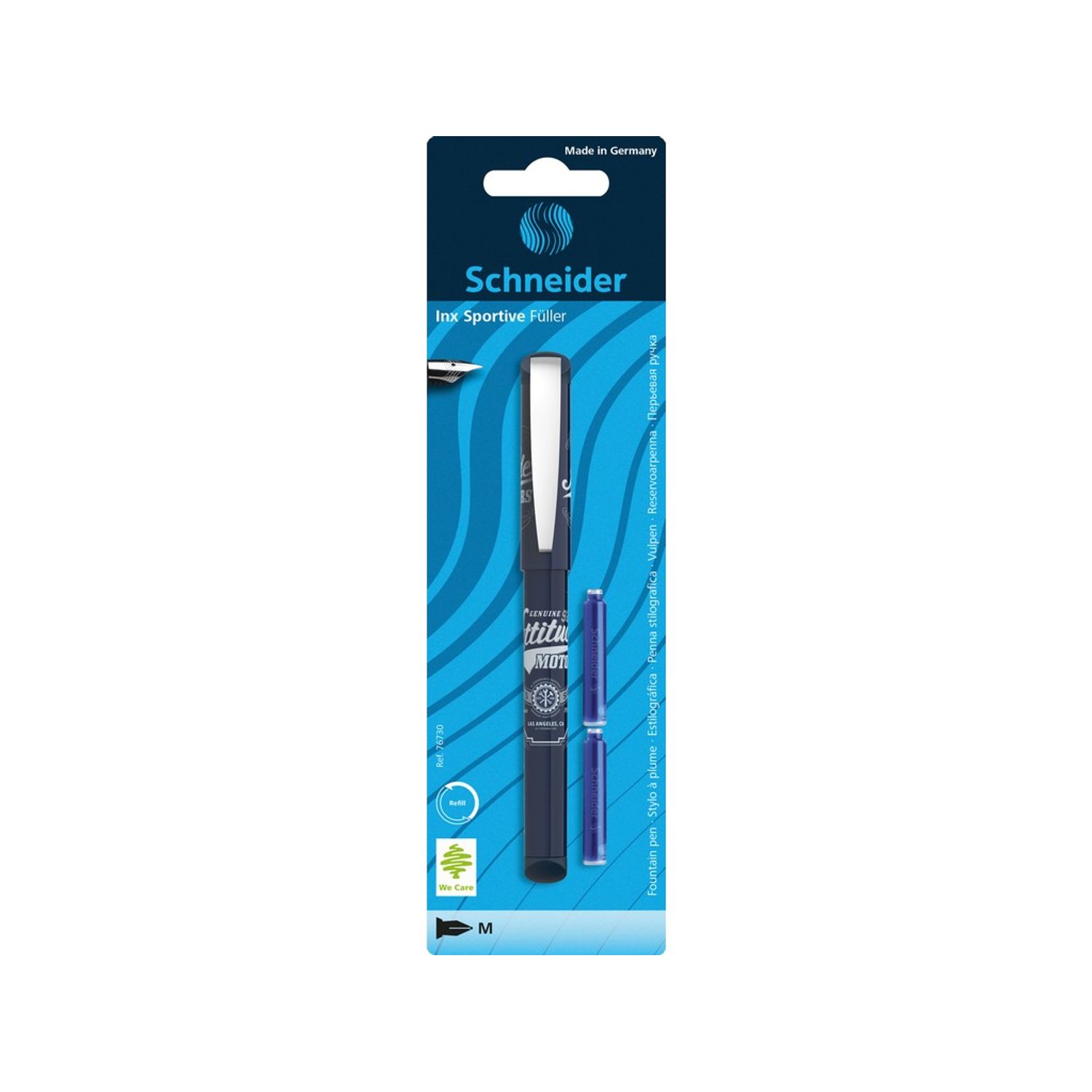 Blister Stilou Schneider Inx Sportive, Bleumarin fotografia produsului