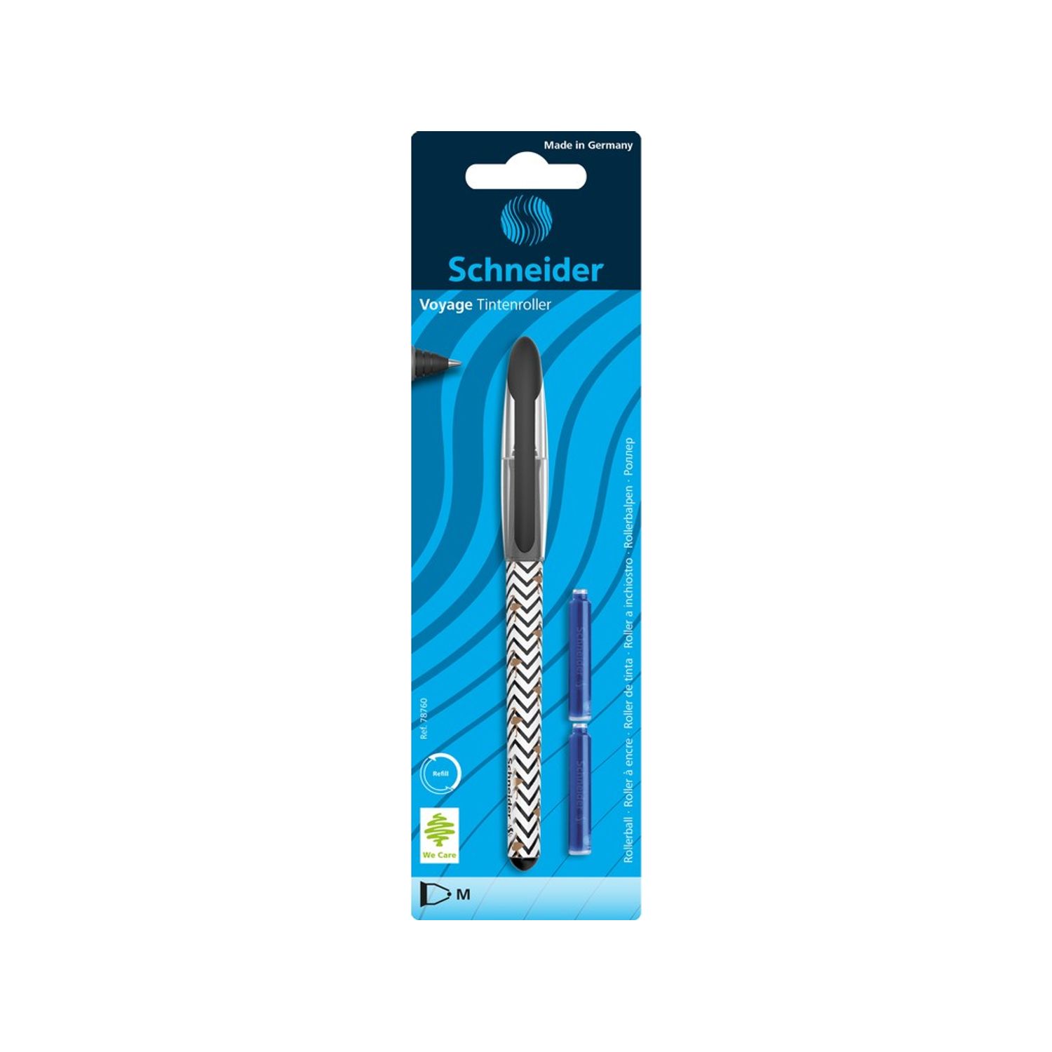 Blister Roller Schneider Voyage, Negru-Argintiu fotografia produsului