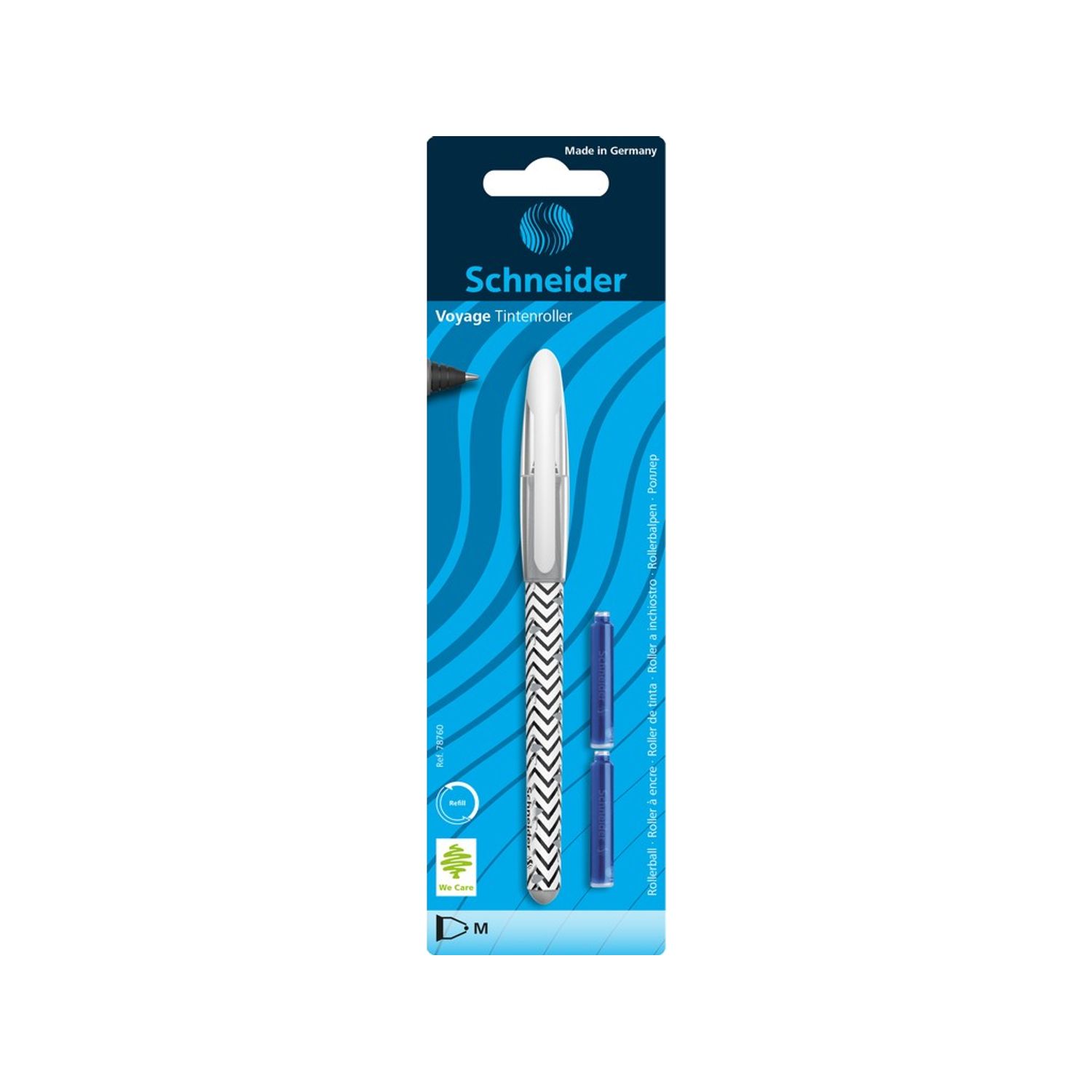 Blister Roller Schneider Voyage, Alb-Auriu fotografia produsului