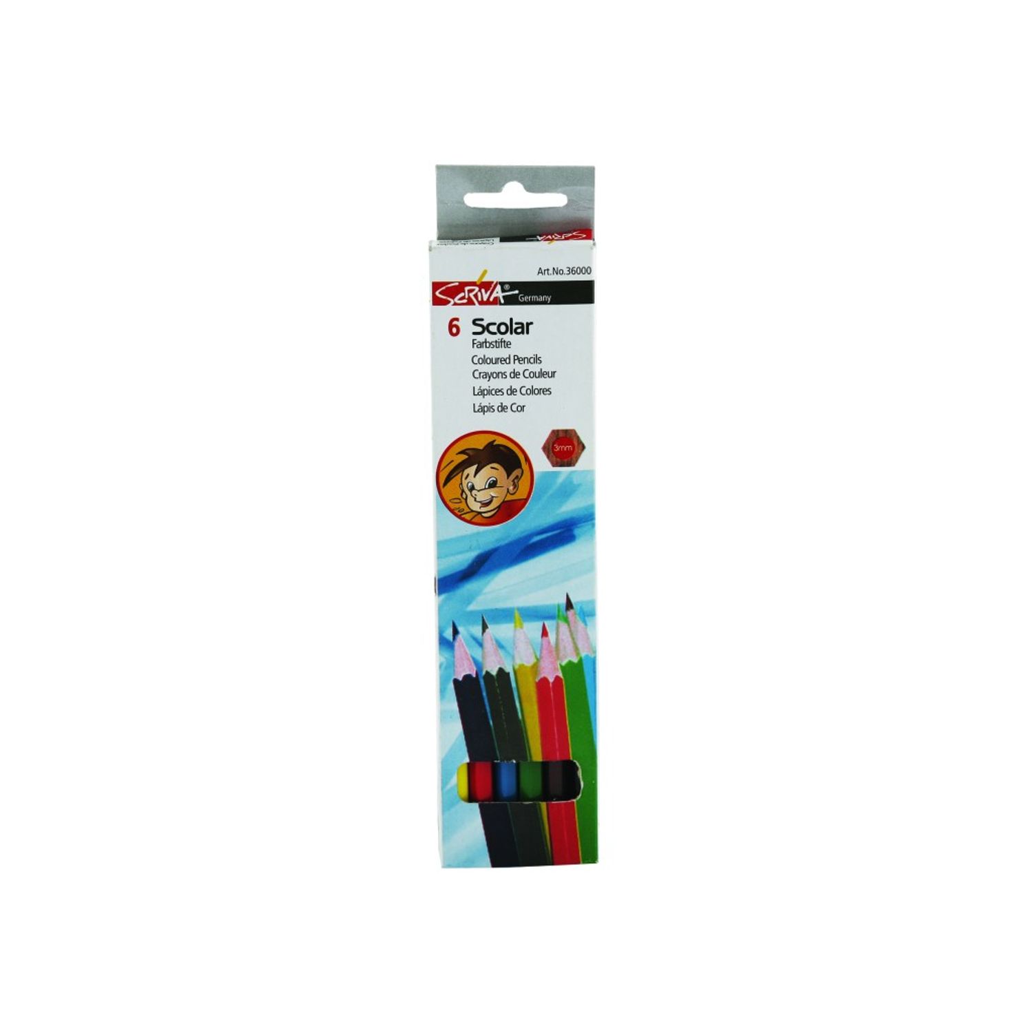 Creioane color Scriva 6/set fotografia produsului
