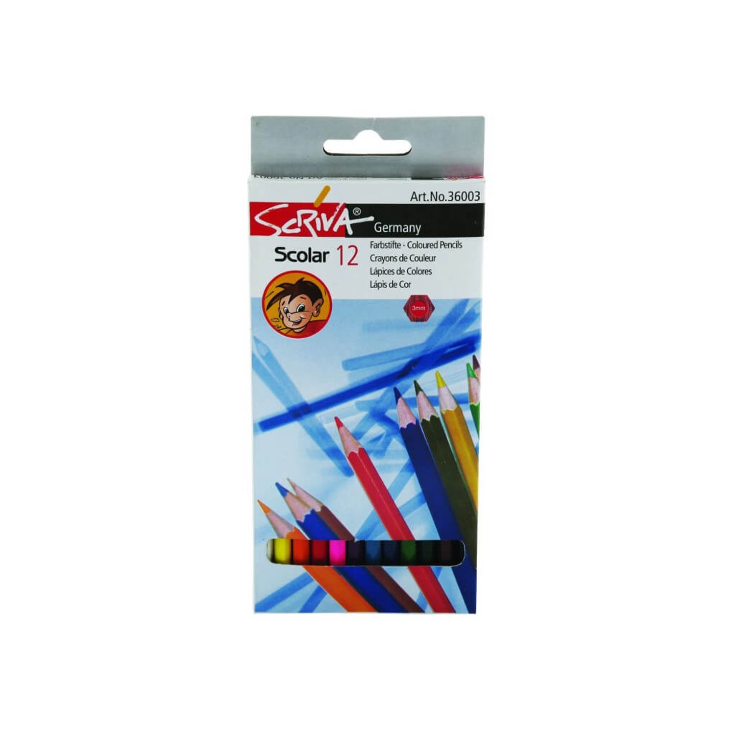 Creioane color Scriva 12/set fotografia produsului