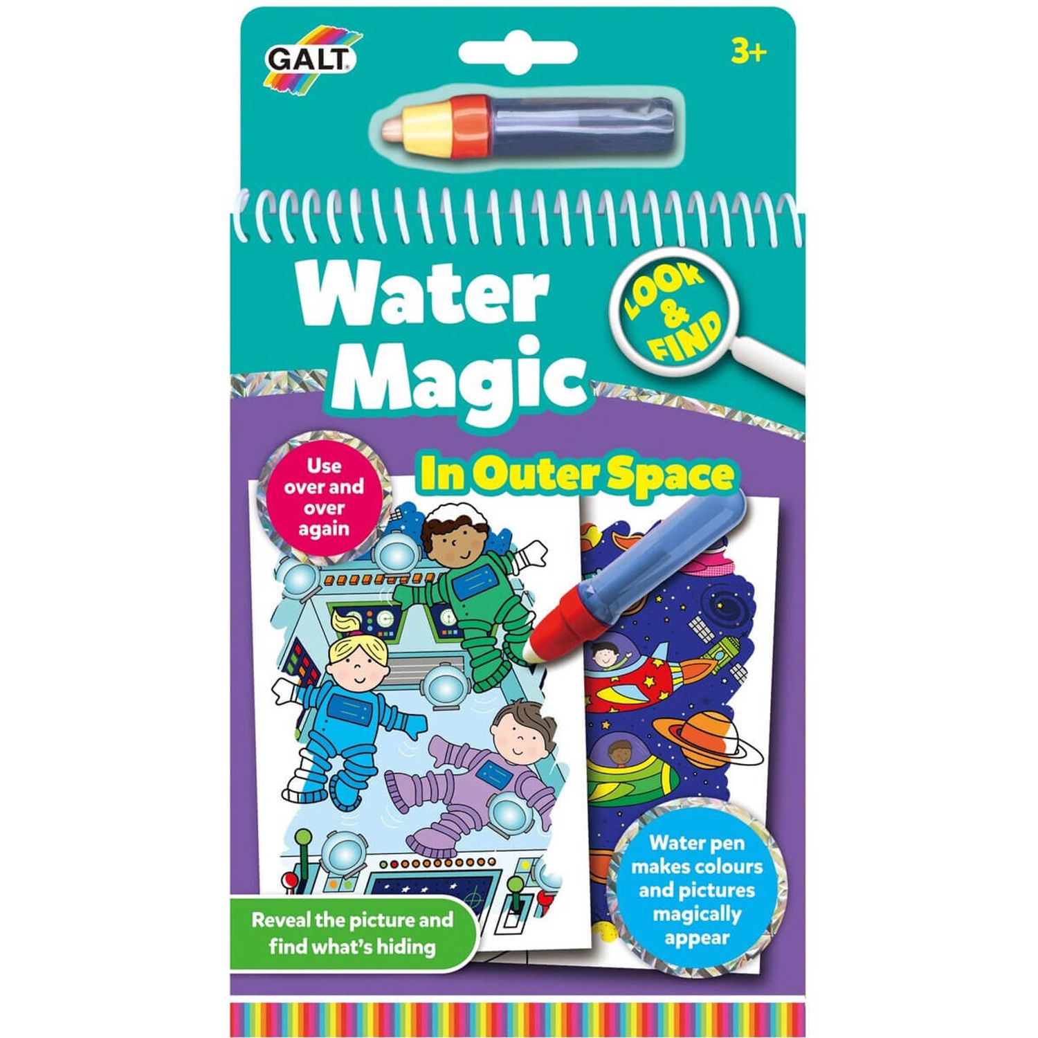 Carte de colorat cu apa - Spatiul cosmic, Water Magic fotografia produsului
