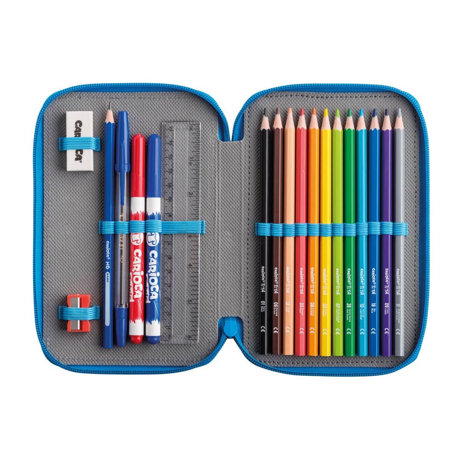 Penar Carioca Color Fabric cu doua compartimente fotografia produsului View 2 L