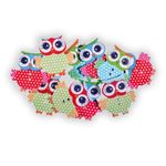 Set bufnite colorate din lemn fotografia produsului