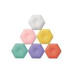 Guma de sters, ecologica, forma hexagonala cu prindere fotografia produsului
