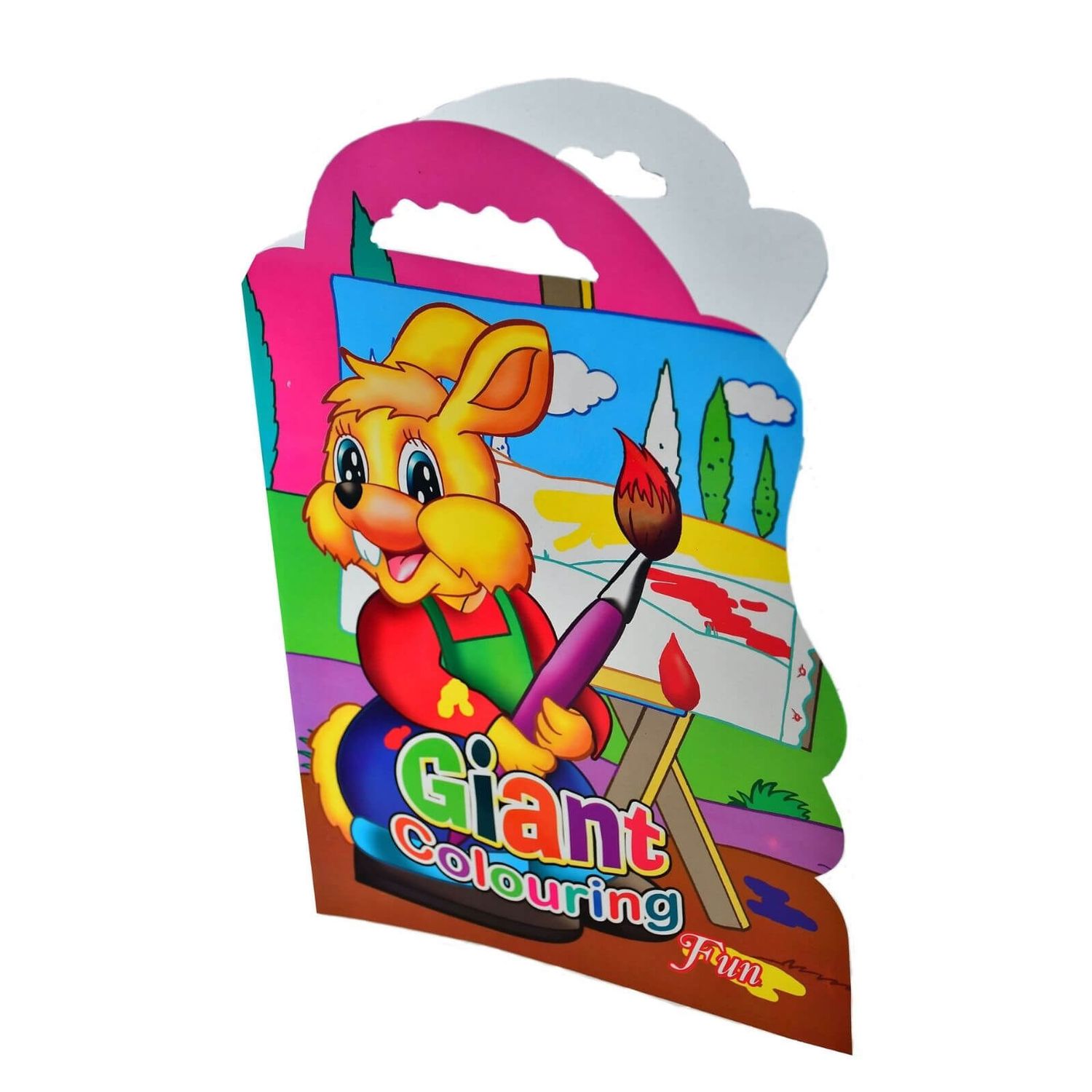 Carte de colorat, format A3, 8 pagini, coperta Iepuras fotografia produsului