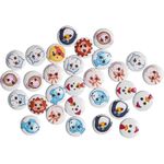 Set nasturi cu animale, 15mm, 30 buc fotografia produsului