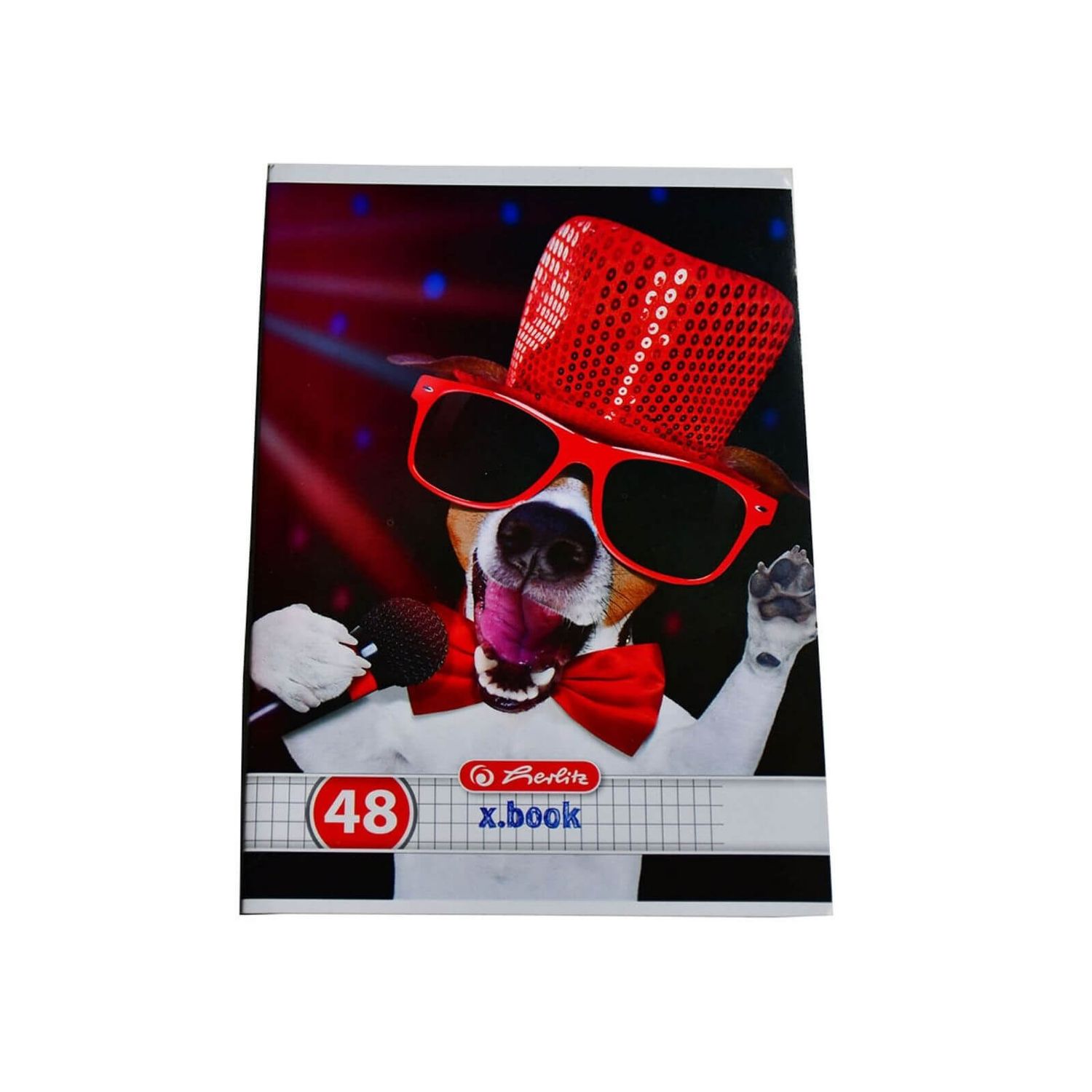 Caiet format A5, 48 file matematica, cool dog 2 fotografia produsului