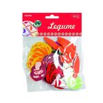 Legume din carton buretat, 60 bucati fotografia produsului