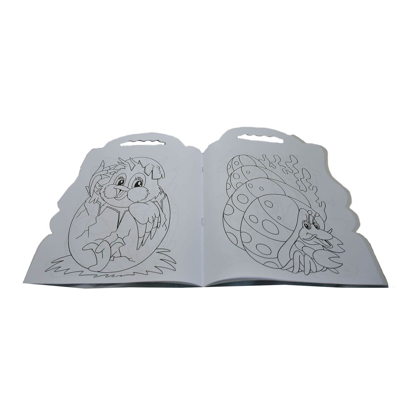 Carte de colorat, format A3, 8 pagini, coperta Elefant fotografia produsului View 2 L
