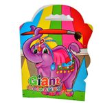 Carte de colorat, format A3, 8 pagini, coperta Elefant fotografia produsului