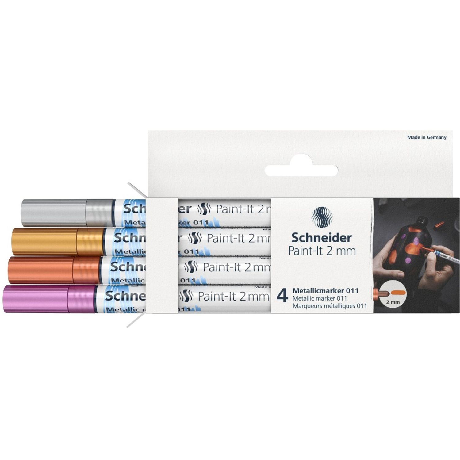 Marker metalic Paint-It 011 2 mm Set 1 fotografia produsului View 2 L