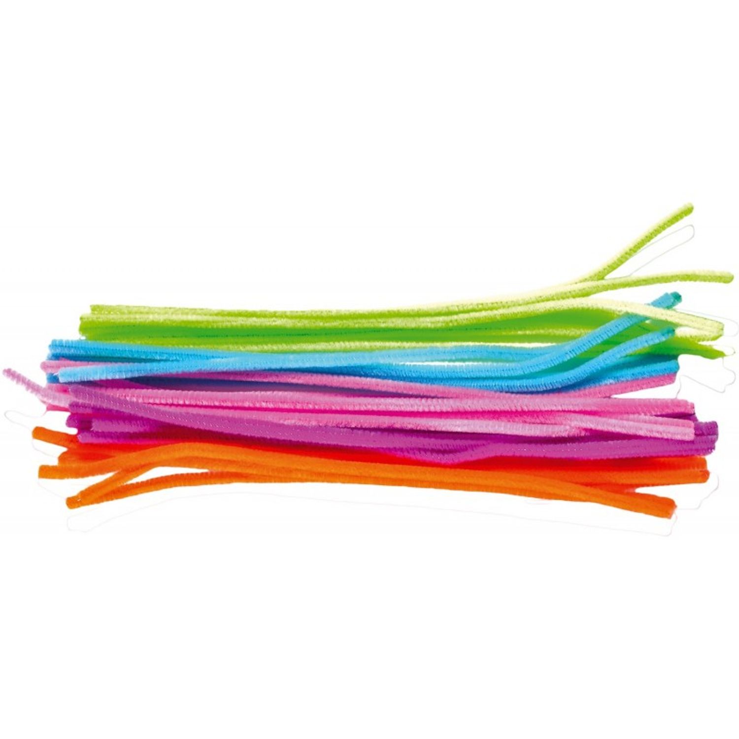 Set Sarma plusata mix de culori, 30 cm, 25 de bucati fotografia produsului