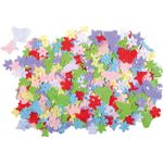 Set fluturi si flori din plastic , 14 gr fotografia produsului