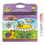 Carte de colorat cu apa, reutilizabila, pix magic, Insecte fotografia produsului
