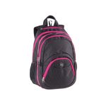 Rucsac 2 &icirc;n 1 Teens Pink Black Dot fotografia produsului