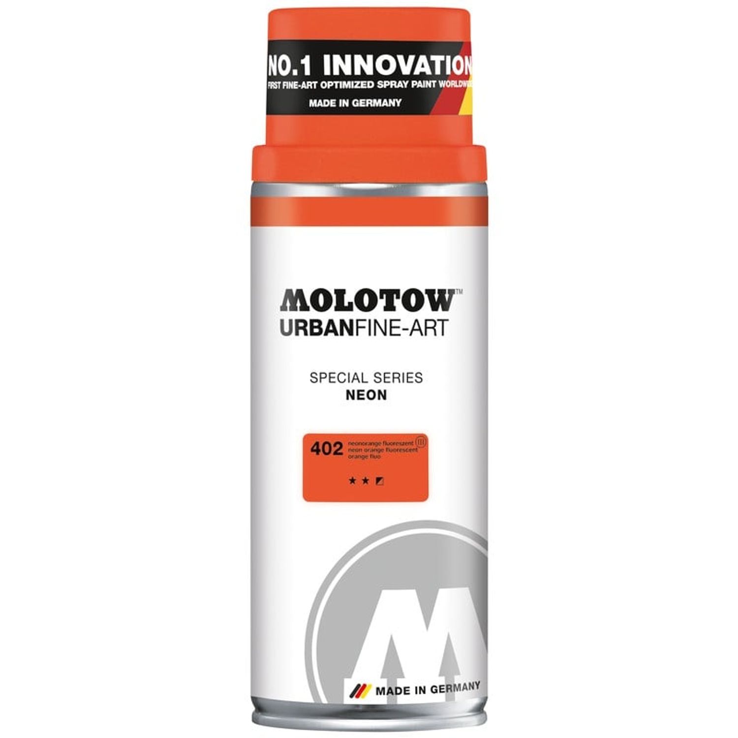Spray UFA Neon Molotow 400ml neon orange fotografia produsului