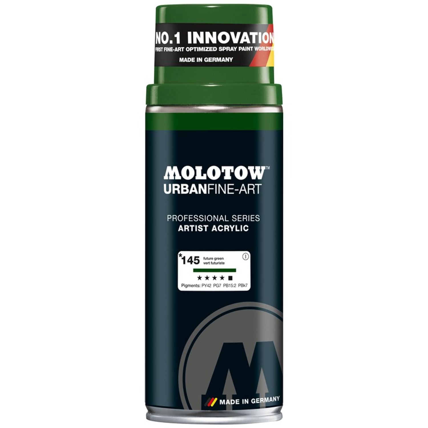 Spray acrilic UFA Artist Molotow 400ml future green fotografia produsului
