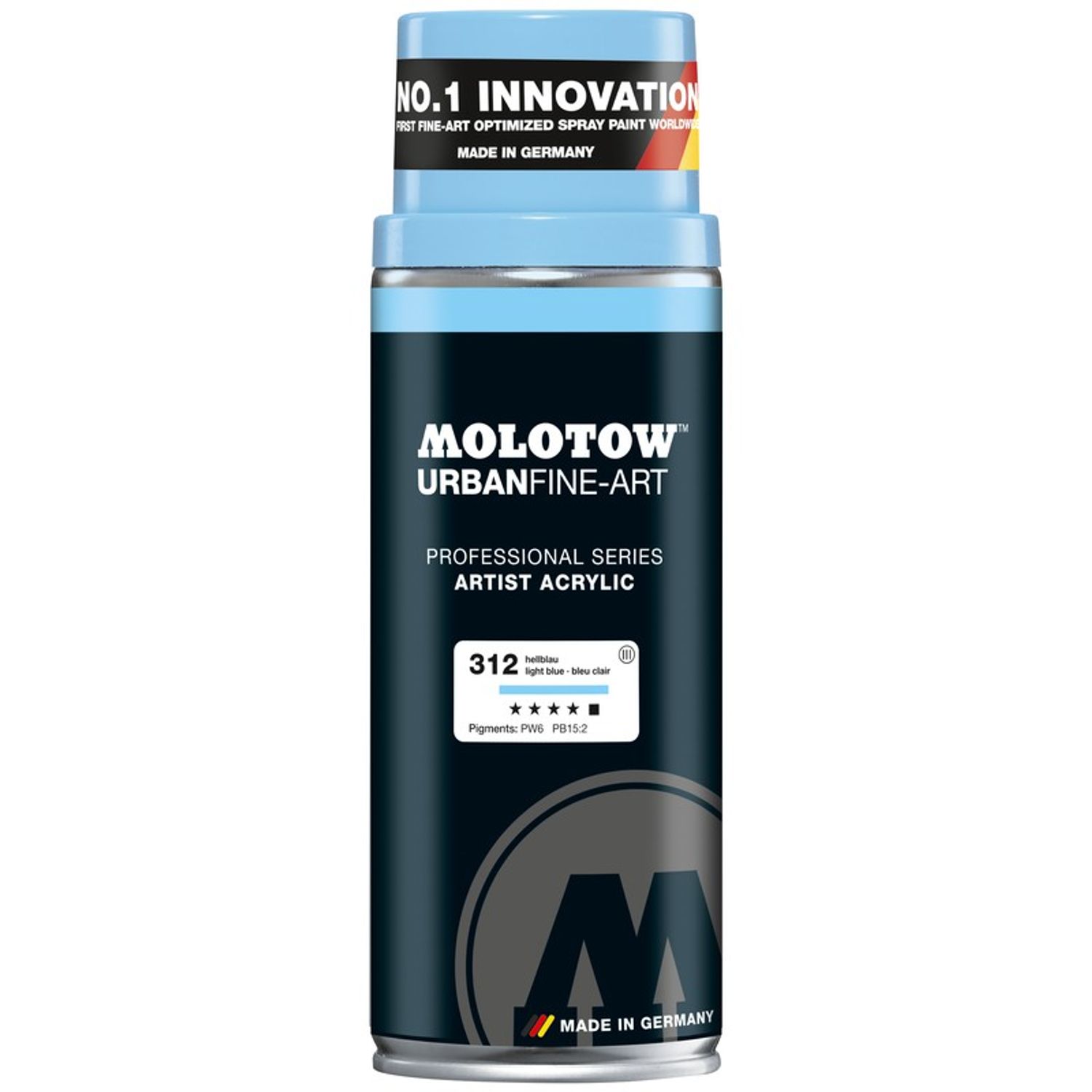 Spray acrilic UFA Artist Molotow 400ml light blue fotografia produsului