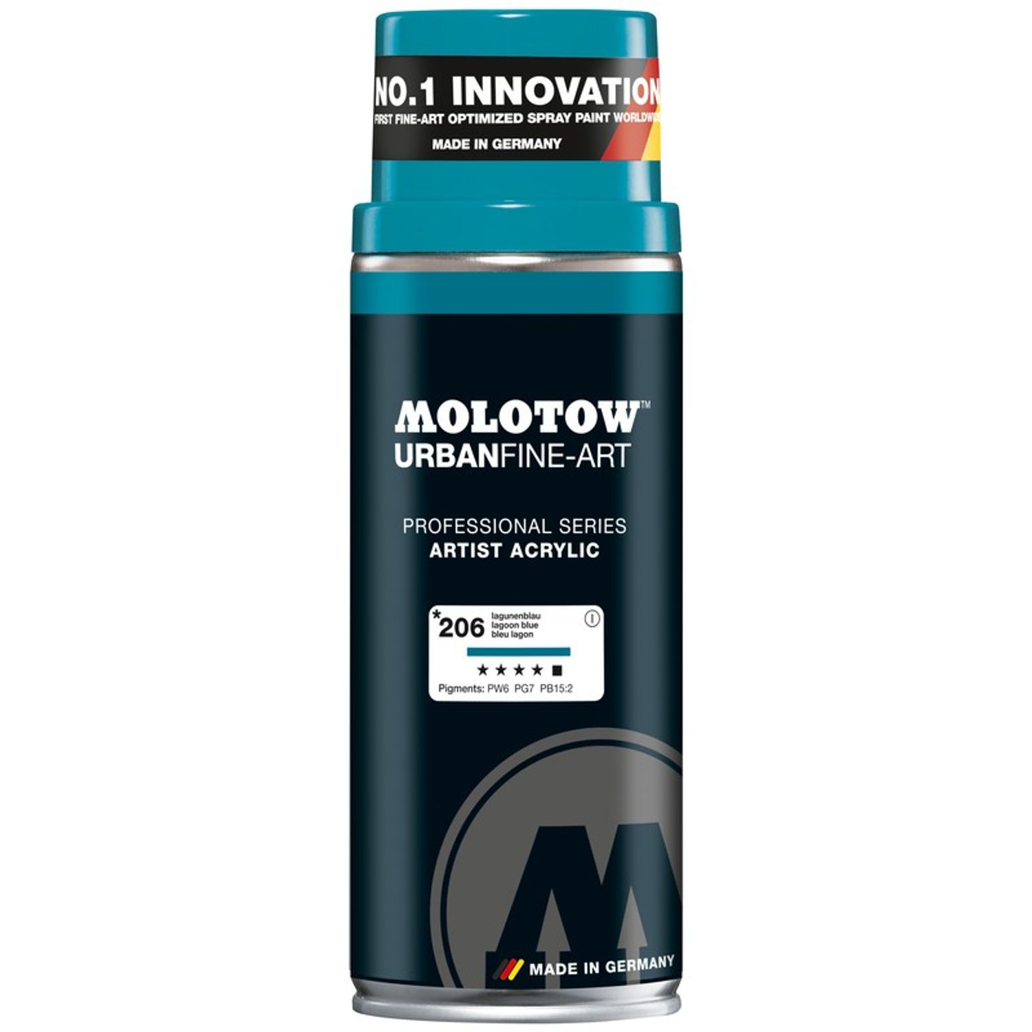 Spray acrilic UFA Artist Molotow 400ml lagoon blue fotografia produsului