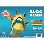 Bloc desen A4 GIRAFA 180gr/mp, 16 coli fotografia produsului