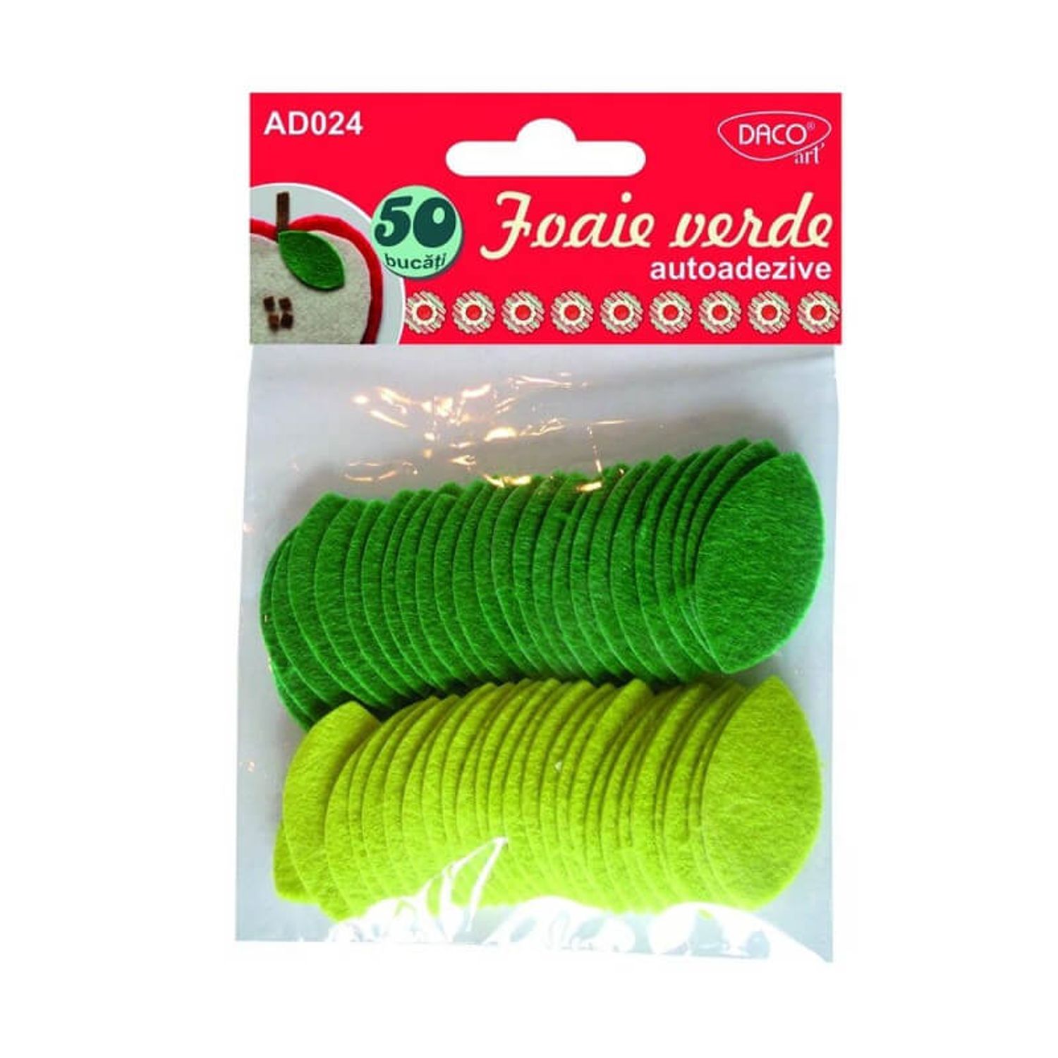 Set frunze din panza, 50 buc fotografia produsului