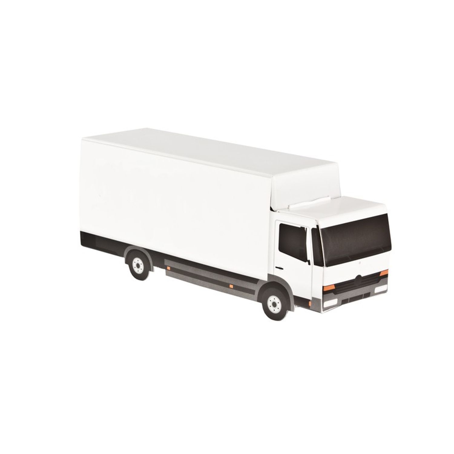 Cardboard wagon Mini Truck fotografia produsului