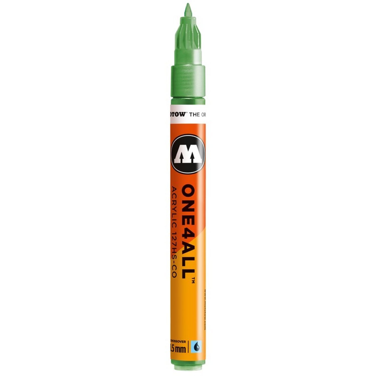 Marker acrilic Molotow One4All127HS-CO1,5mm metallic light green fotografia produsului