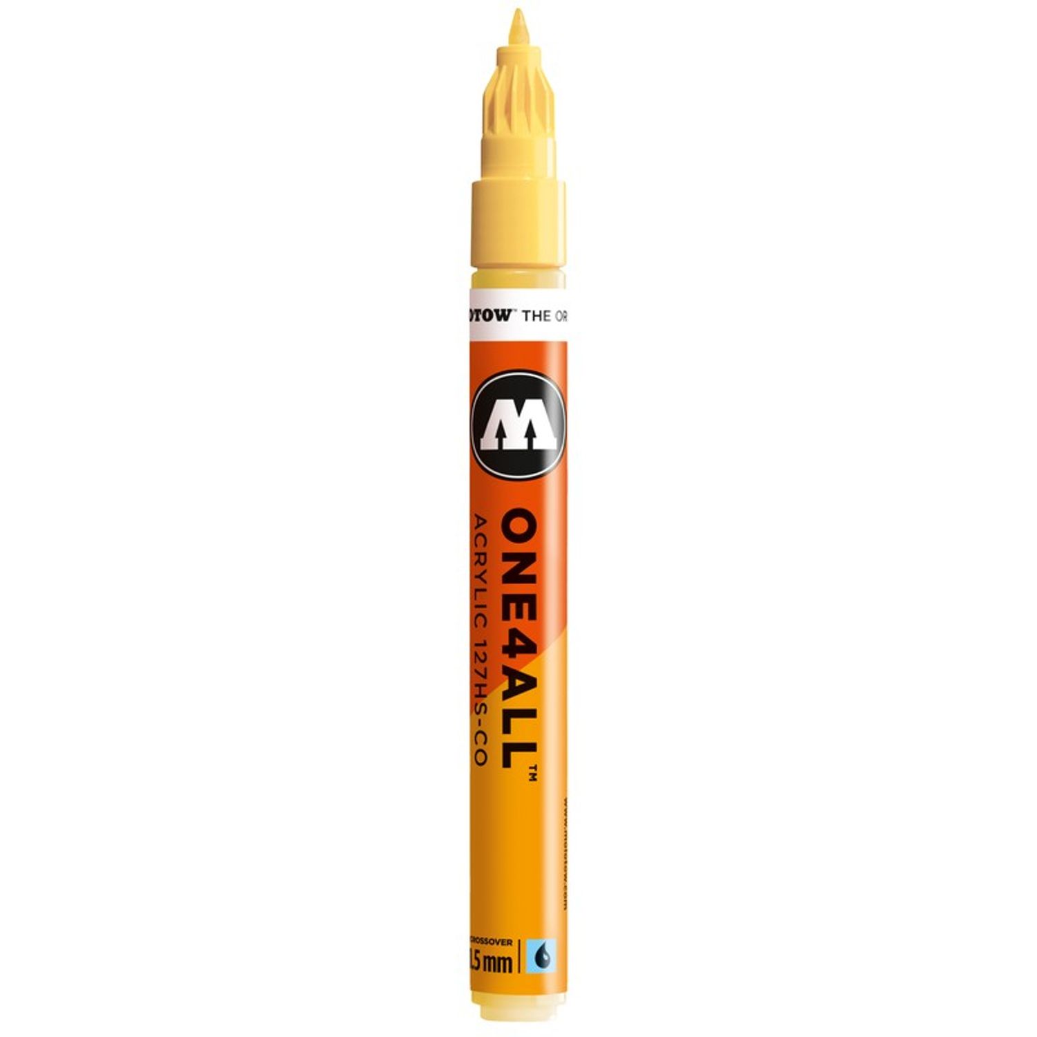 Marker acrilic Molotow One4All127HS-CO1,5mm vanilla pastel fotografia produsului
