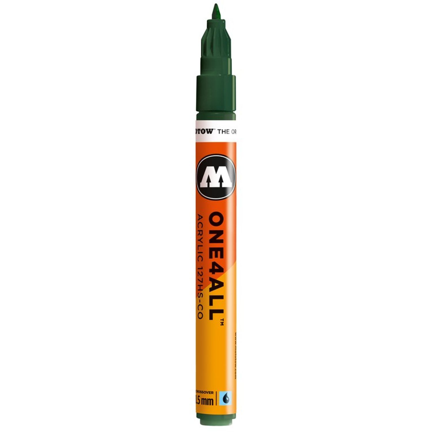 Marker acrilic Molotow One4All127HS-CO1,5mm future green fotografia produsului